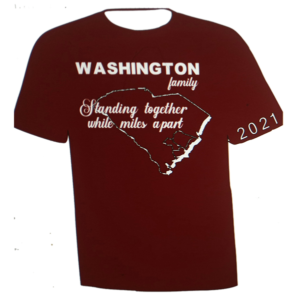 Washington Family Reunion - Design #2 (Burgundy)